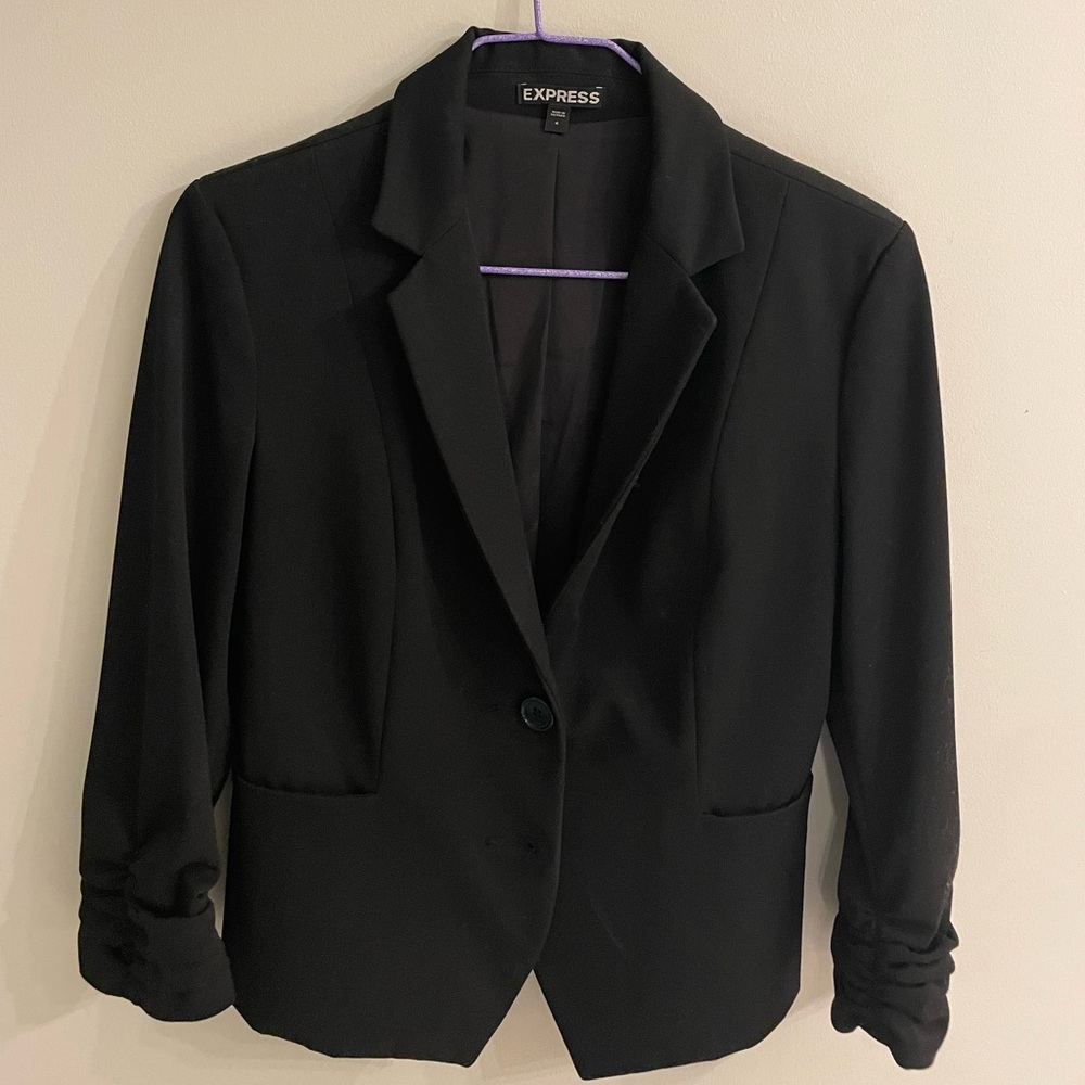 Express Black Blazer Jacket Size 4